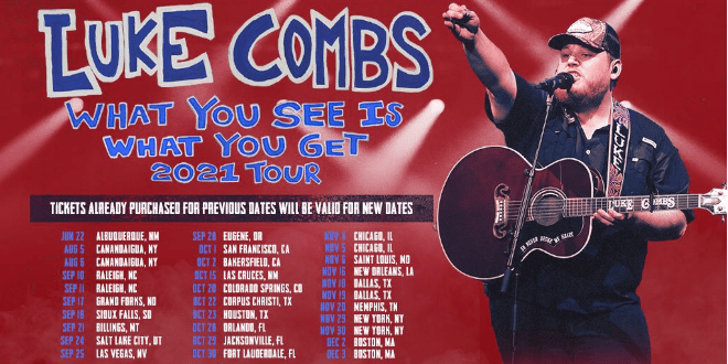 SOLD OUT: Luke Combs | St. Louis | November 6th, 2021 - 94.3 KAT Country!